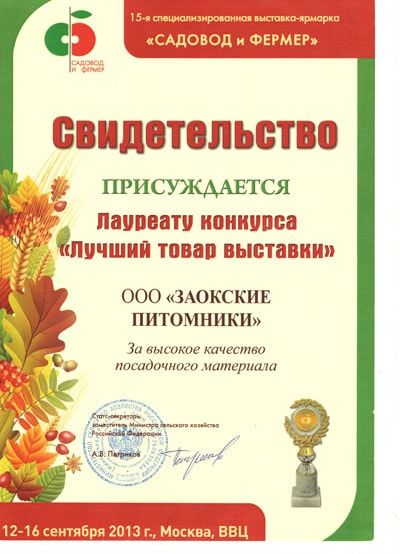 Свидетельство Лауреата конкурса Свидетельство Лауреата конкурса